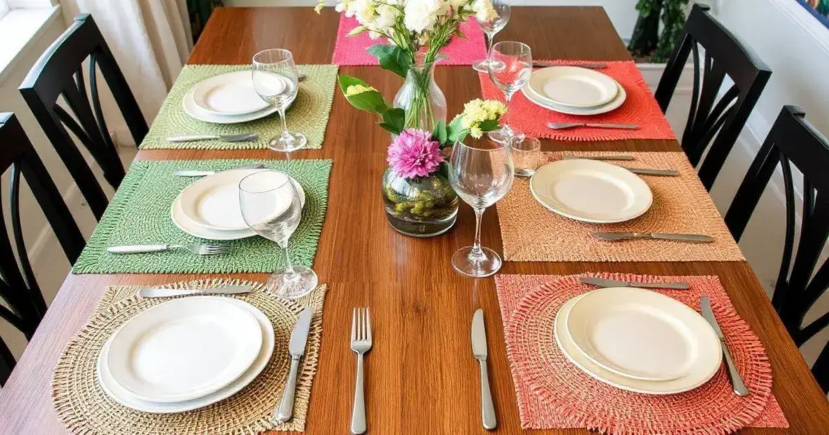 Benefits of Using Placemats