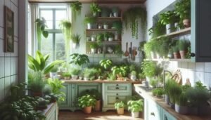 Plants in the kitchen: which species to choose and how to decorate