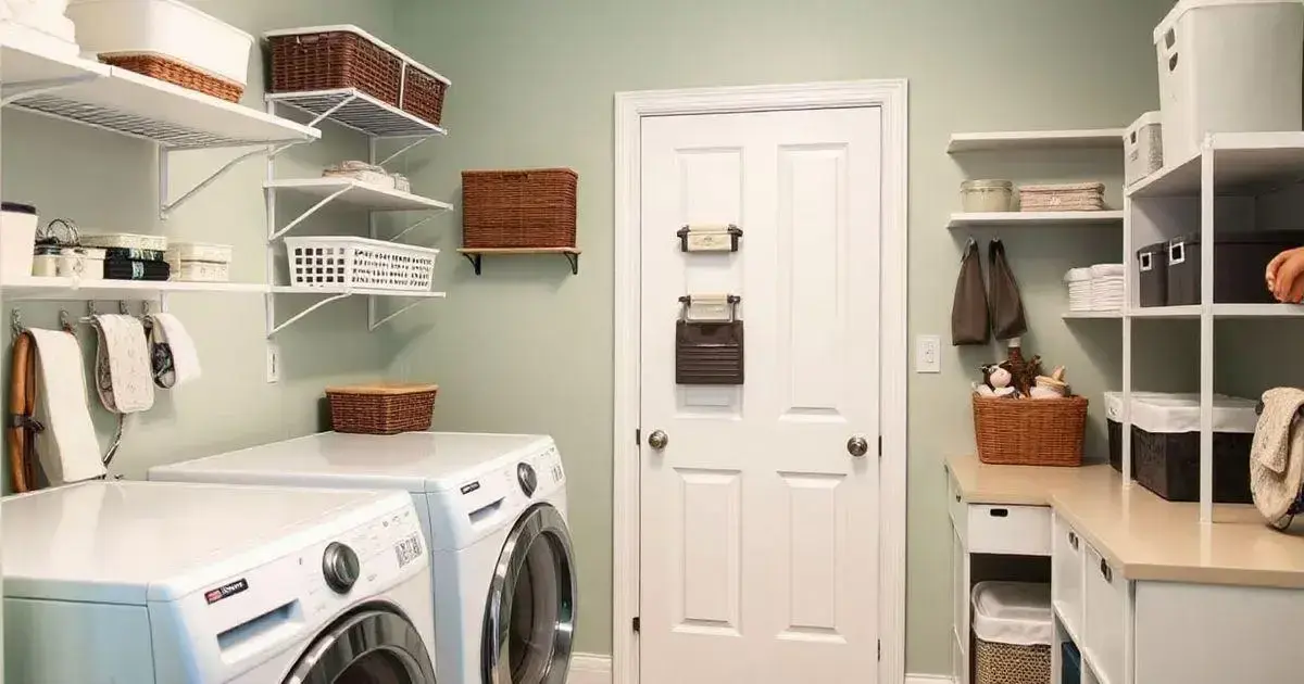 Smart Storage Solutions for Laundry Organization