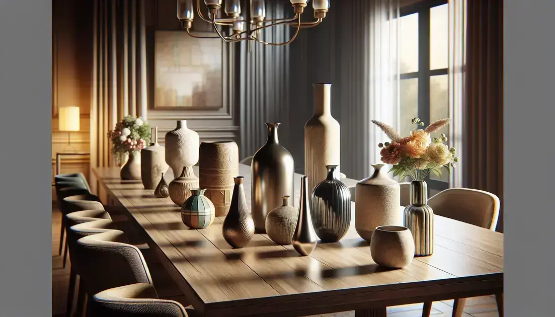 Top Styles for Dining Table Vases